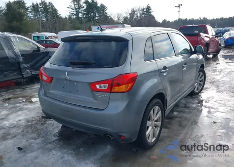 2013 Mitsubishi Outlander Sport Se из США, поврежденный, VIN 4A4AR4AU6DE011038